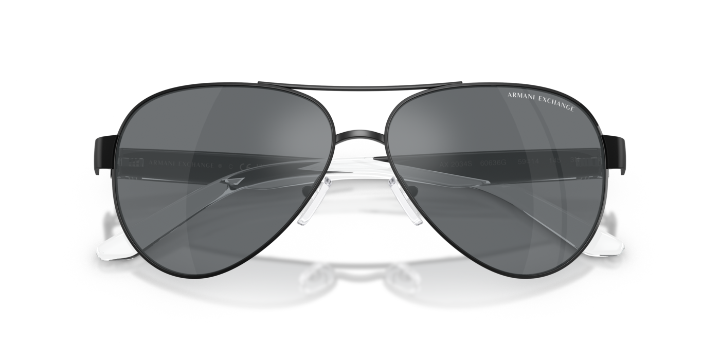 Armani Exchange 2034S 60636G 59 Ekartman Erkek Güneş Gözlüğü - 5