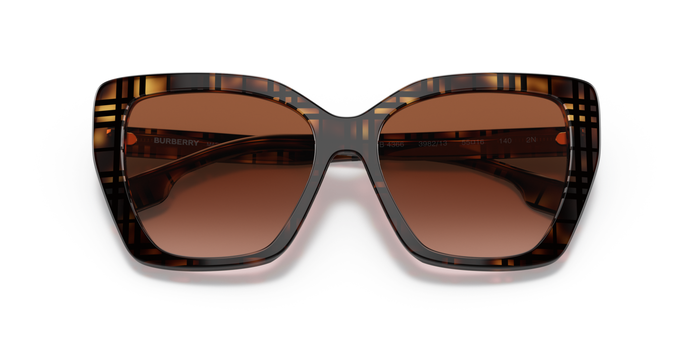 Burberry 4366 398213 55 Ekartman Kadın Güneş Gözlüğü - 5
