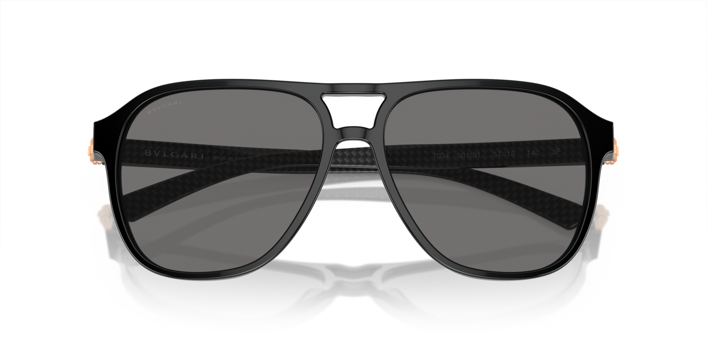 Bvlgari 7034 501/81 57 Ekartman Erkek Güneş Gözlüğü - 5
