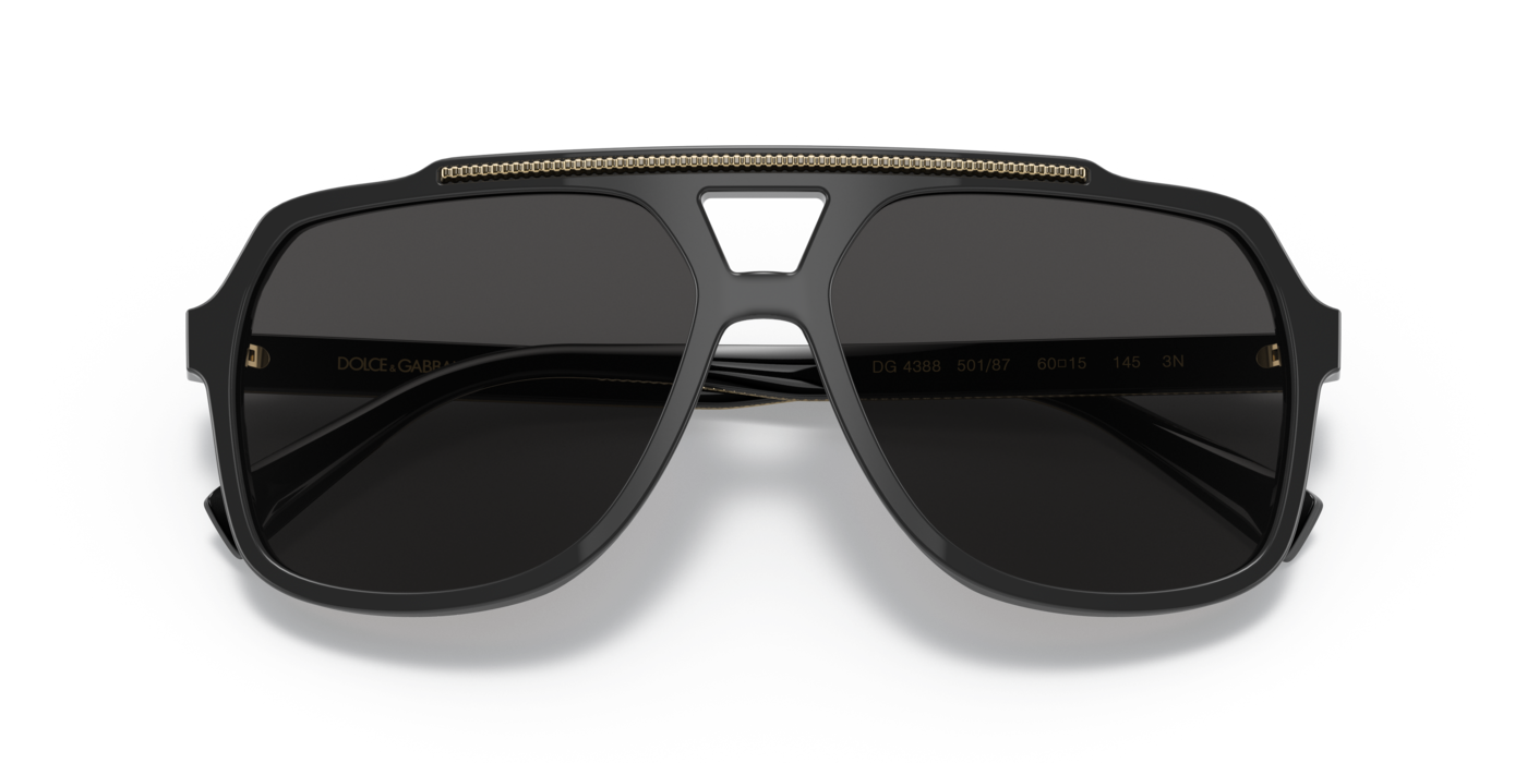 Dolce & Gabbana 4388 501/87 60 Ekartman Erkek Güneş Gözlüğü - 5