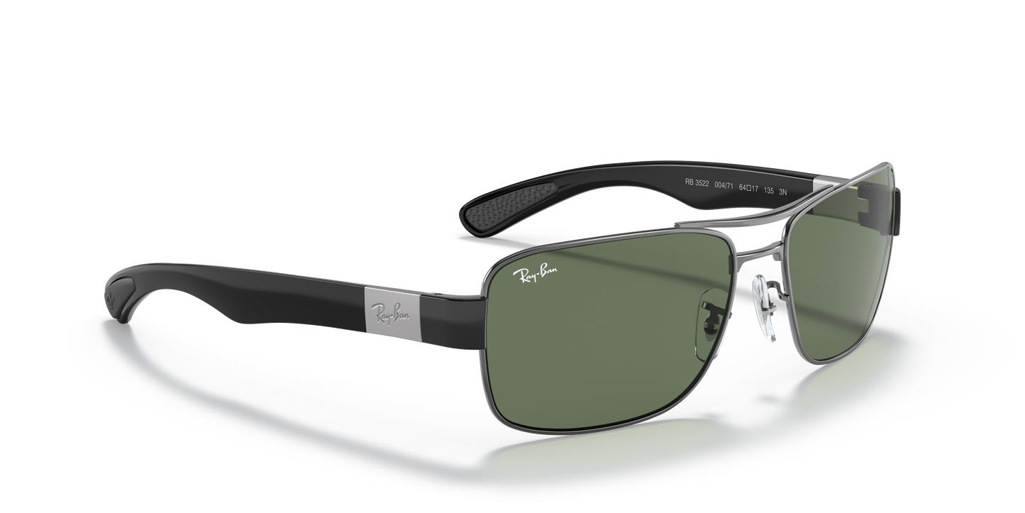 Ray-Ban 3522 004/71 64 Ekartman Erkek Güneş Gözlüğü - 4