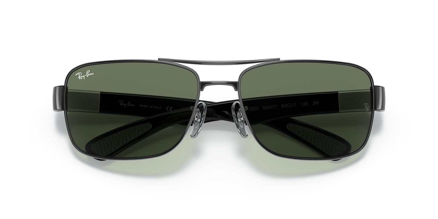 Ray-Ban 3522 004/71 64 Ekartman Erkek Güneş Gözlüğü - 6