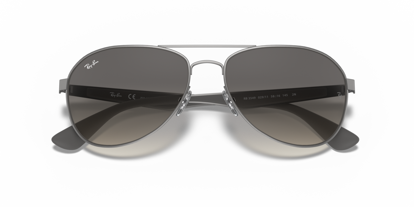 Ray-Ban 3549 029/11 61 Ekartman Unisex Güneş Gözlüğü - 6