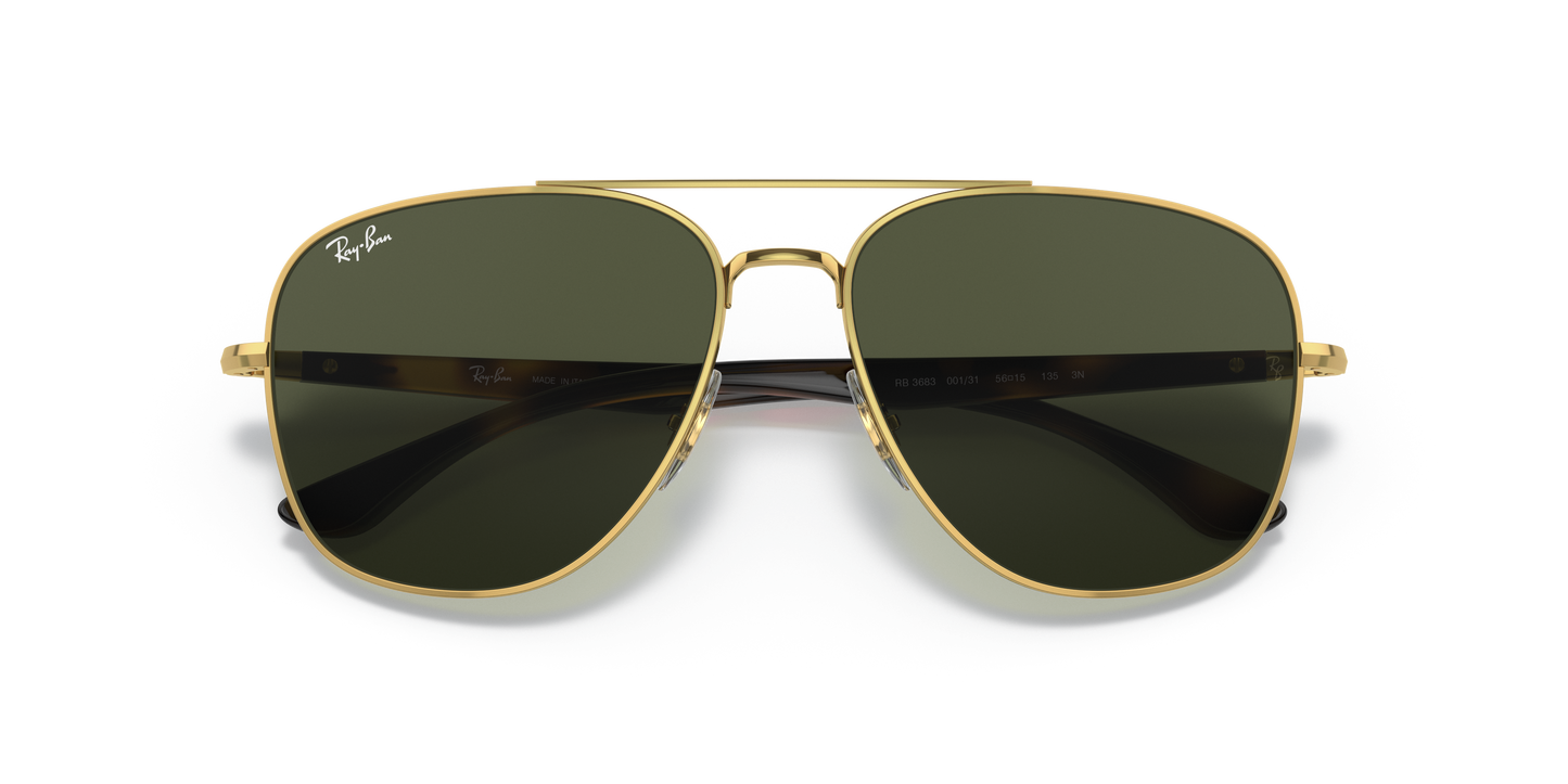 Ray-Ban 3683 001/31 59 Ekartman Unisex Güneş Gözlüğü - 6