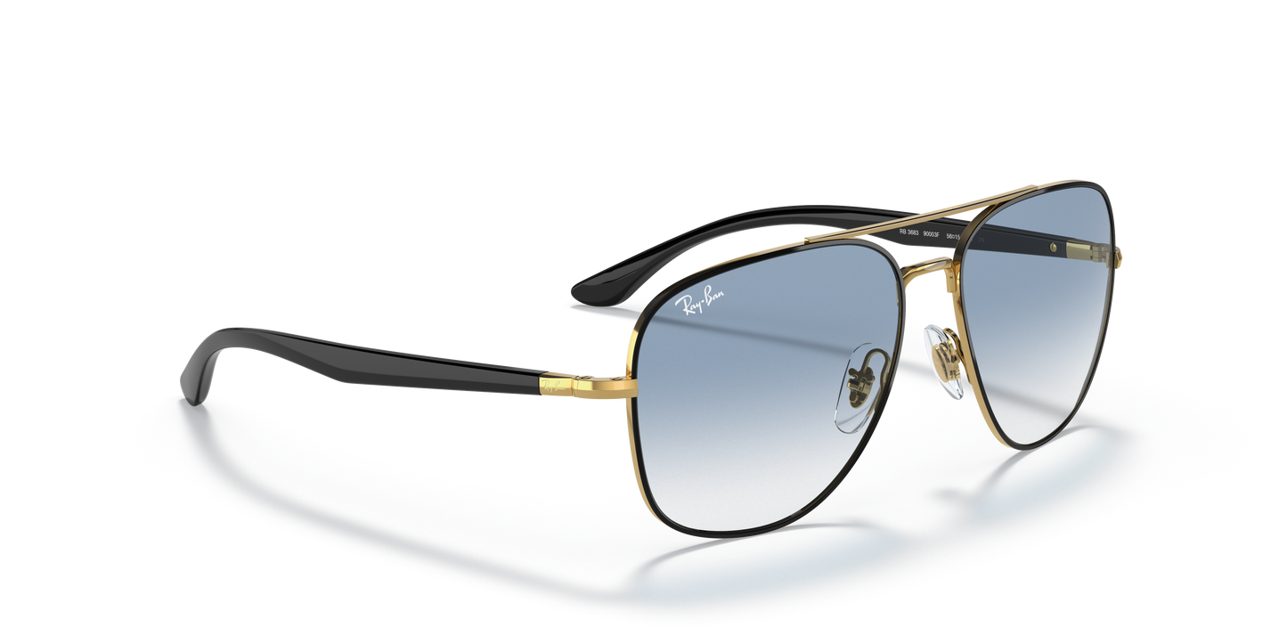 Ray-Ban 3683 90003F 59 Ekartman Unisex Güneş Gözlüğü - 4