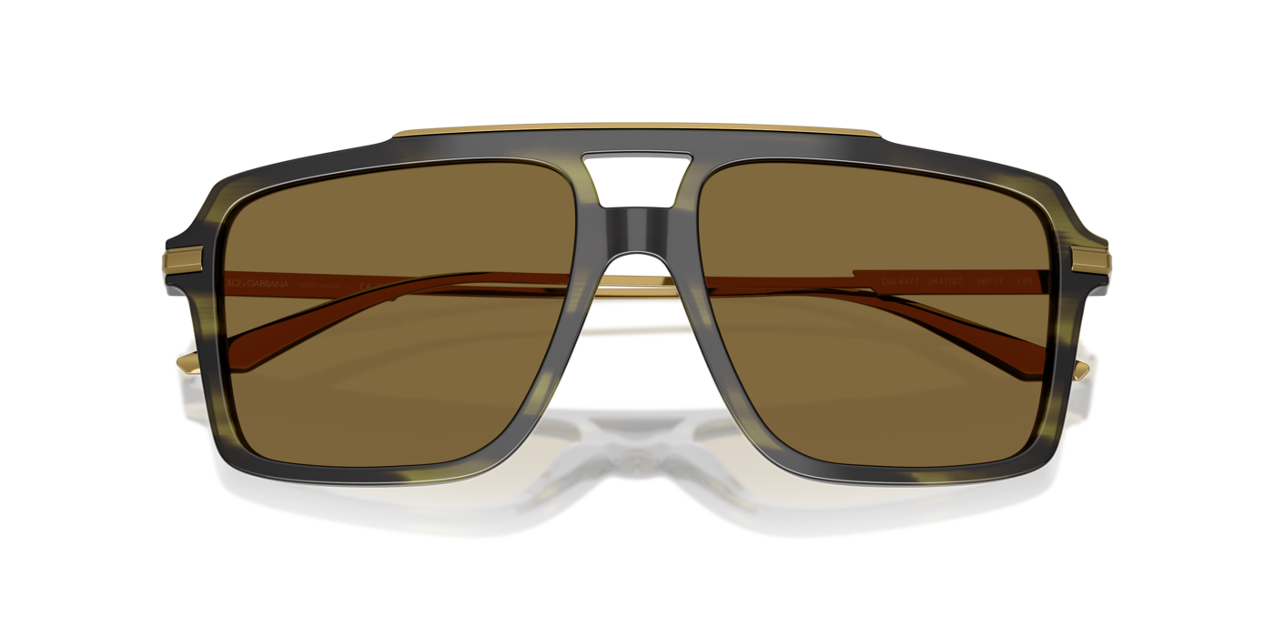 Dolce & Gabbana 4477 3447S7 56 Ekartman Erkek Güneş Gözlüğü - 5