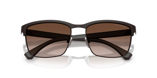 Emporio Armani 2087 339013 56 Ekartman Erkek Güneş Gözlüğü - 5