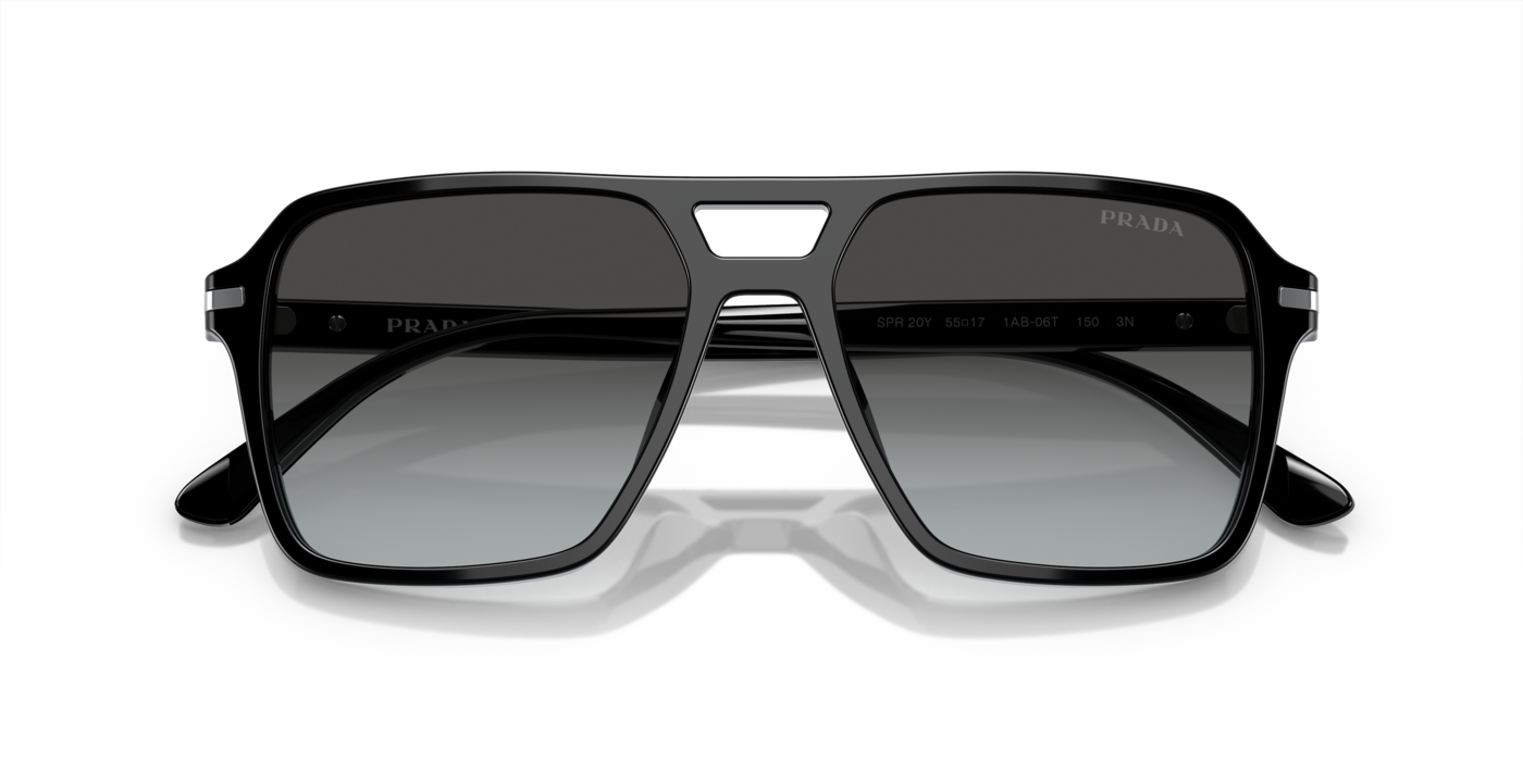 Prada 20YS 1AB06T 55 Ekartman Erkek Güneş Gözlüğü - 5