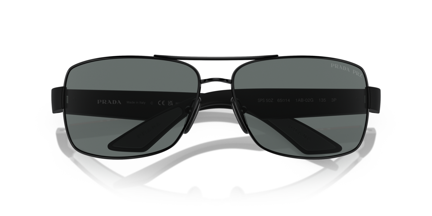 Prada 50ZS 1AB02G 65 Ekartman Erkek Güneş Gözlüğü - 5