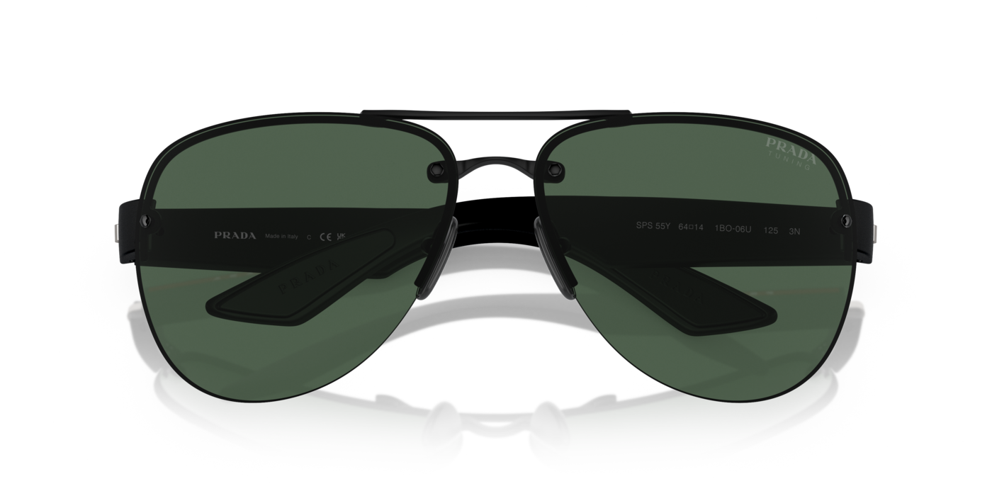 Prada 55YS 1BO06U 64 Ekartman Erkek Güneş Gözlüğü - 5