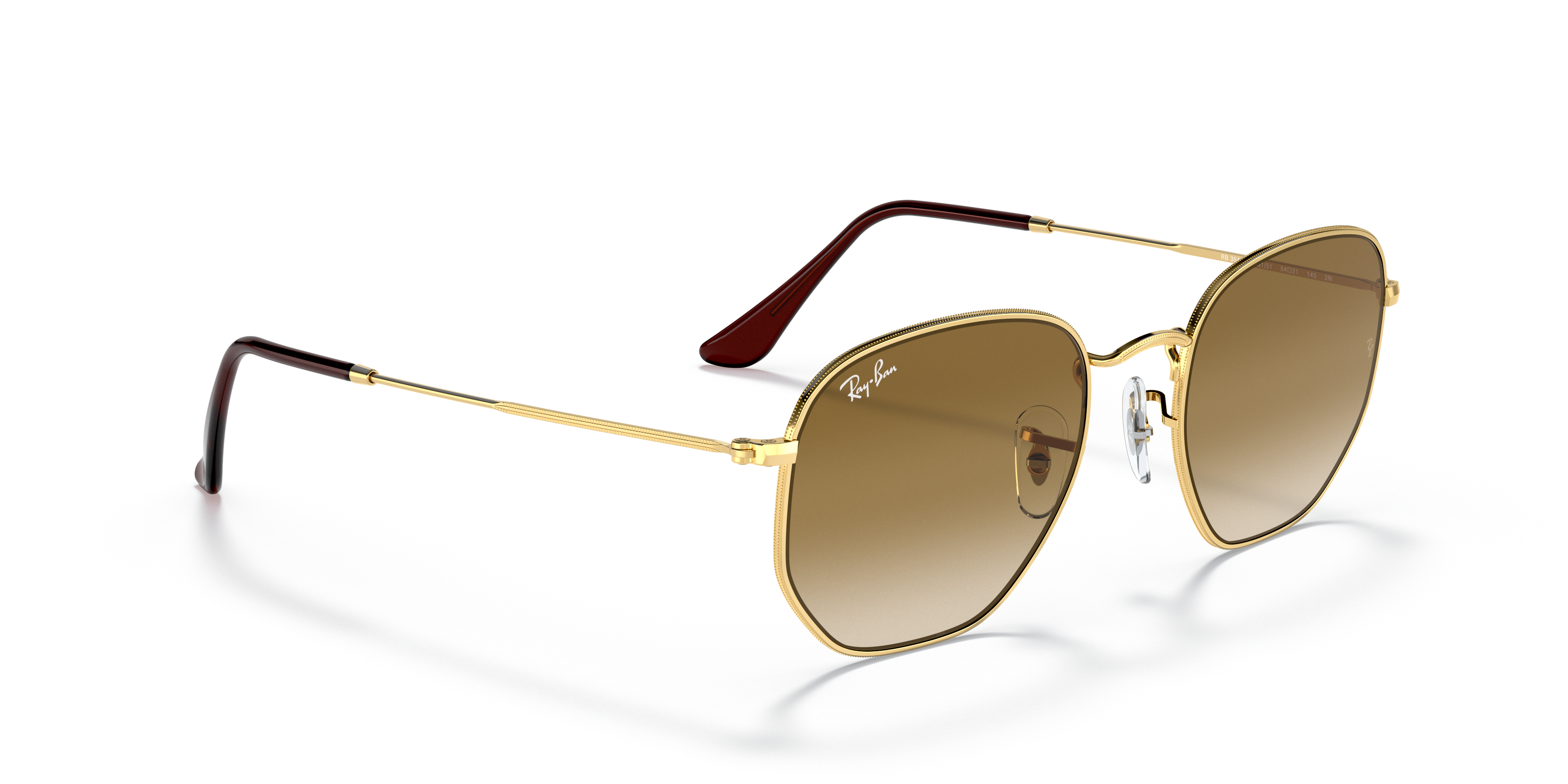 Ray-Ban 3548 001/51 51 Ekartman Unisex Güneş Gözlüğü - 4