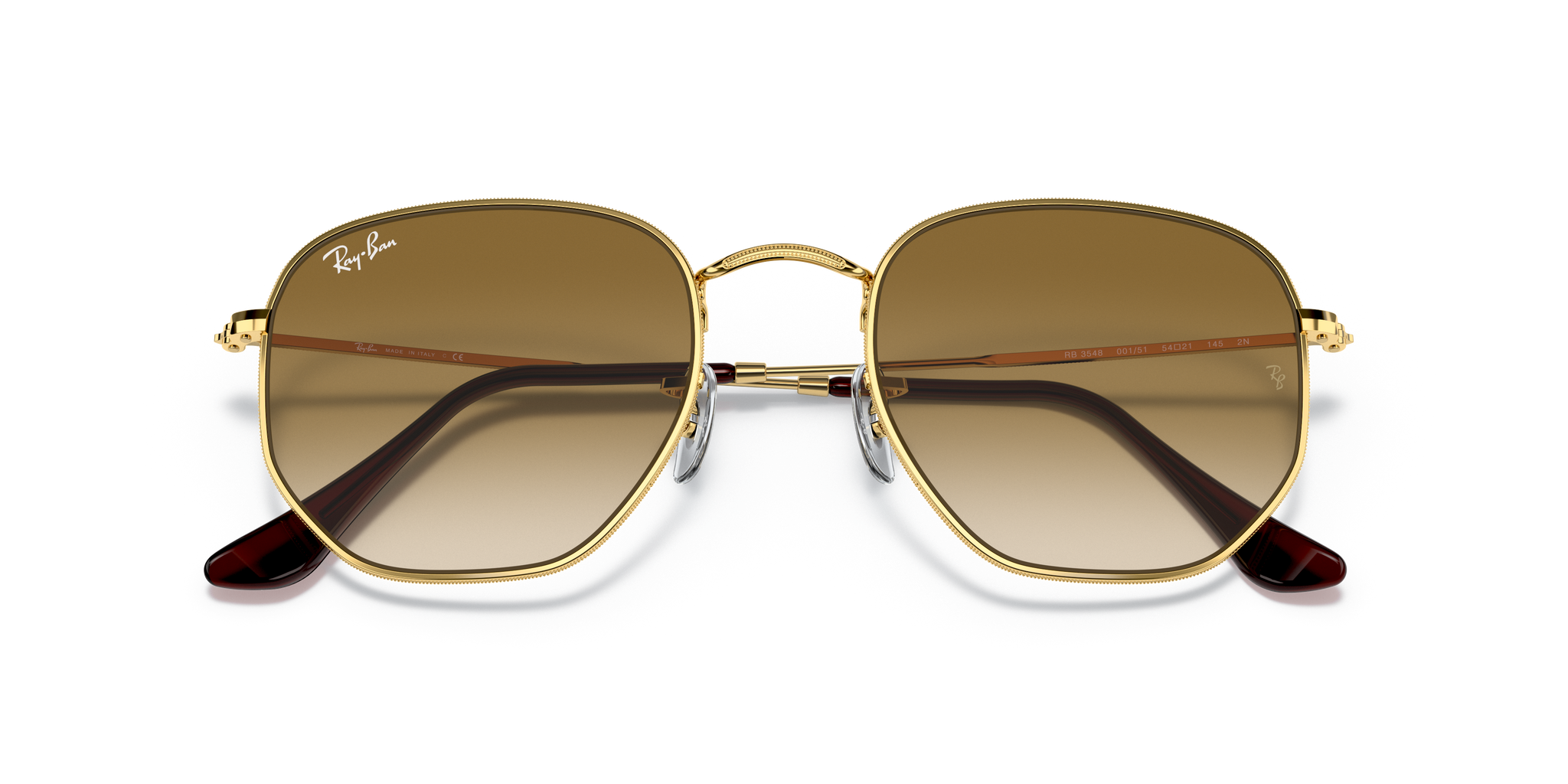 Ray-Ban 3548 001/51 51 Ekartman Unisex Güneş Gözlüğü - 6