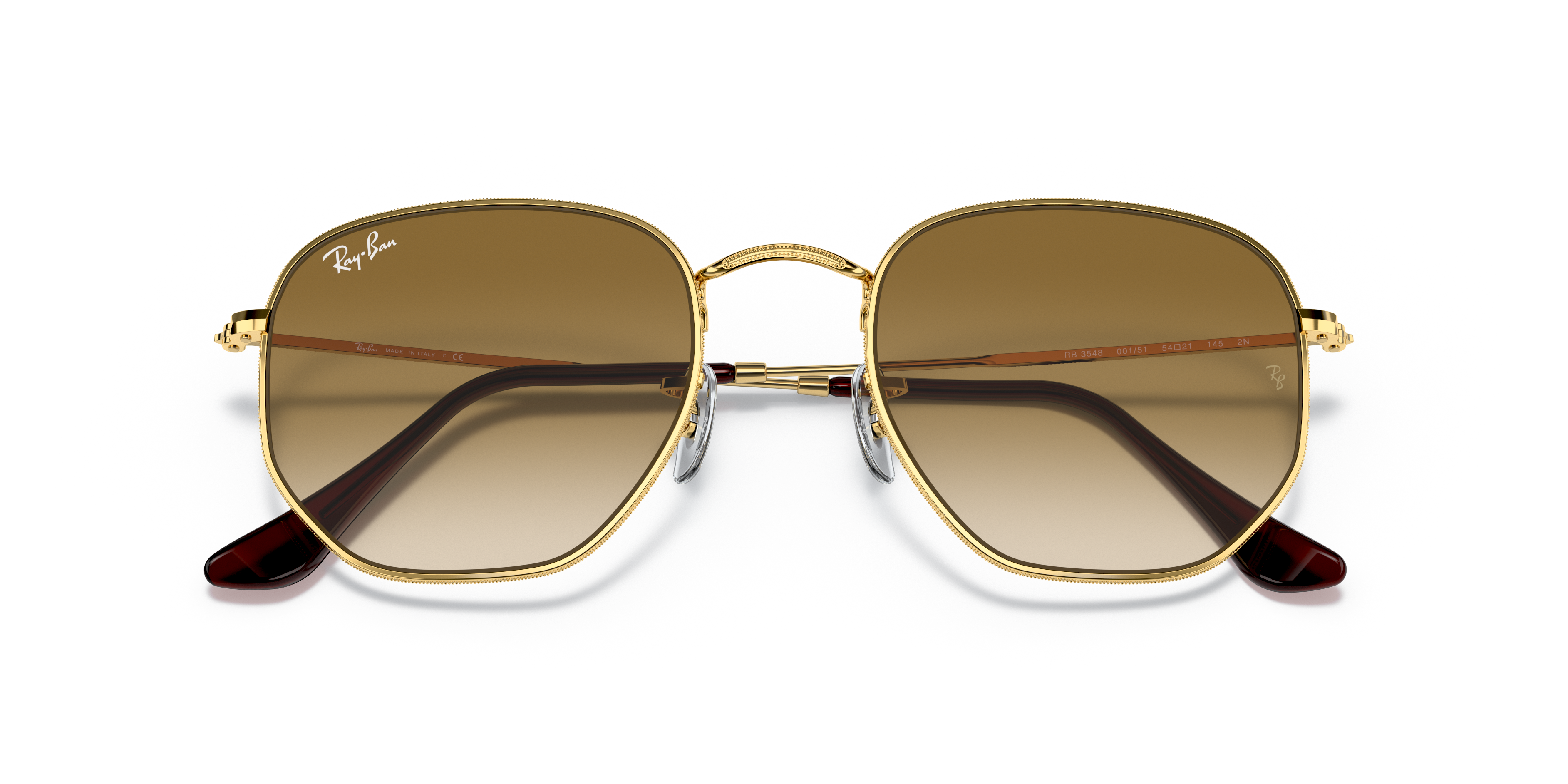 Ray-Ban 3548 001/51 51 Ekartman Unisex Güneş Gözlüğü - 6