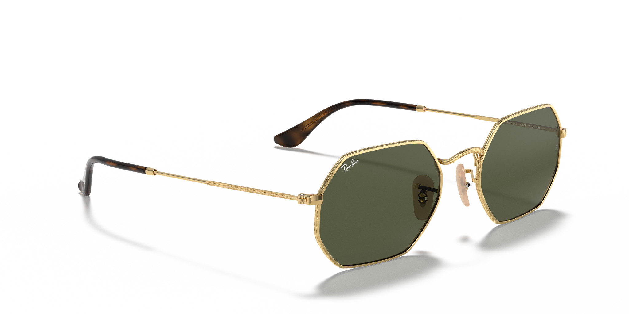 Ray-Ban 3556N 001 53 Ekartman Unisex Güneş Gözlüğü - 4