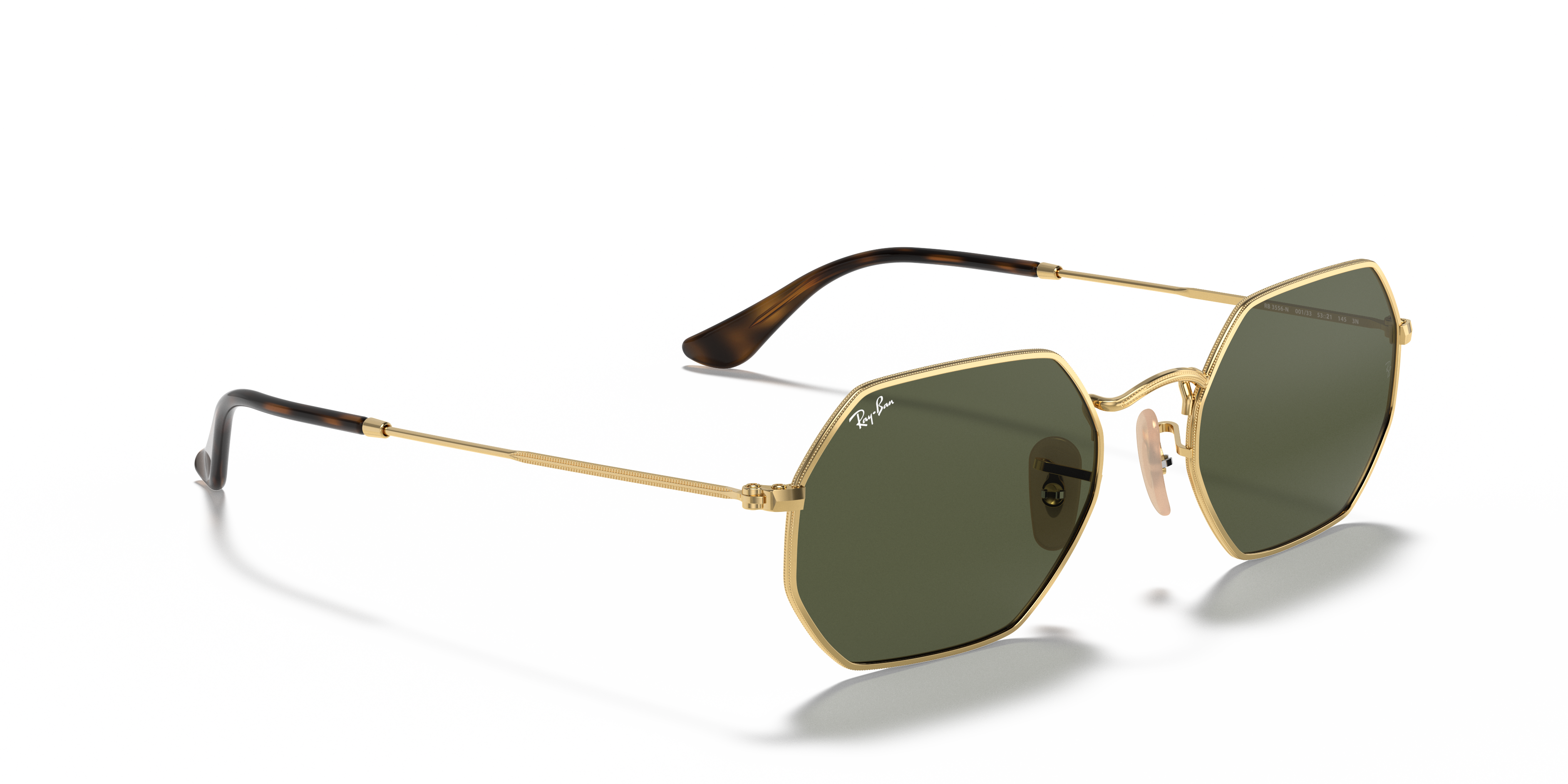 Ray-Ban 3556N 001 53 Ekartman Unisex Güneş Gözlüğü - 4