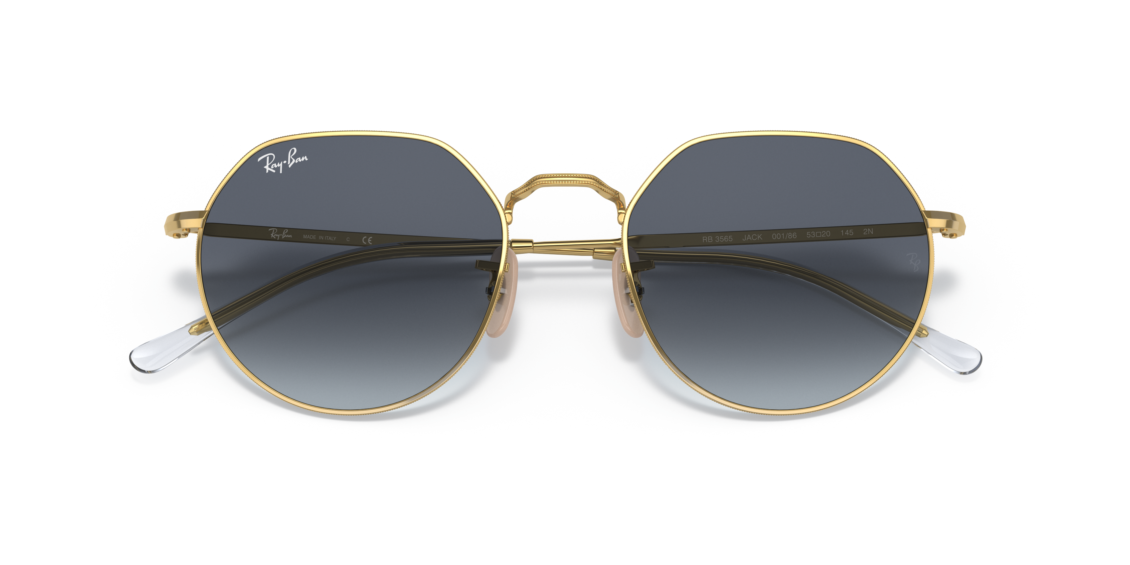 Ray-Ban 3565 001/86 53 Ekartman Unisex Güneş Gözlüğü - 6