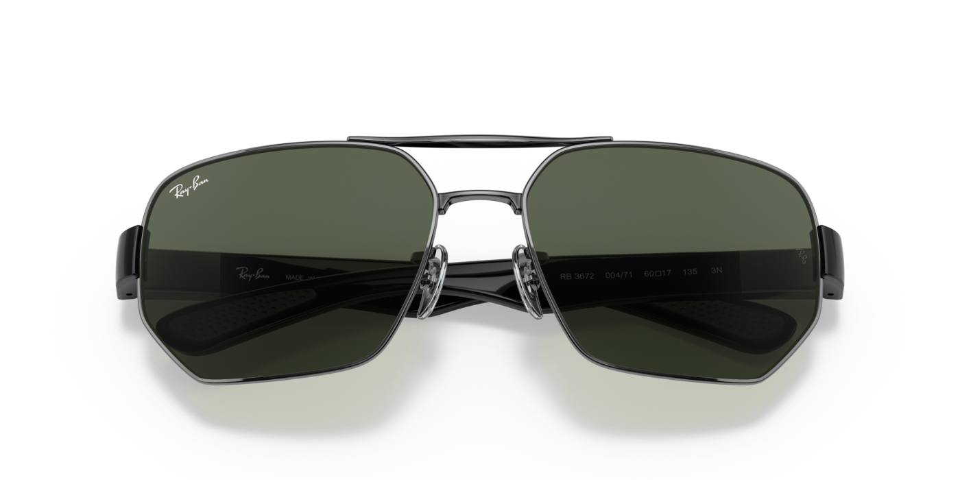 Ray-Ban 3672 004/71 60 Ekartman Unisex Güneş Gözlüğü - 6