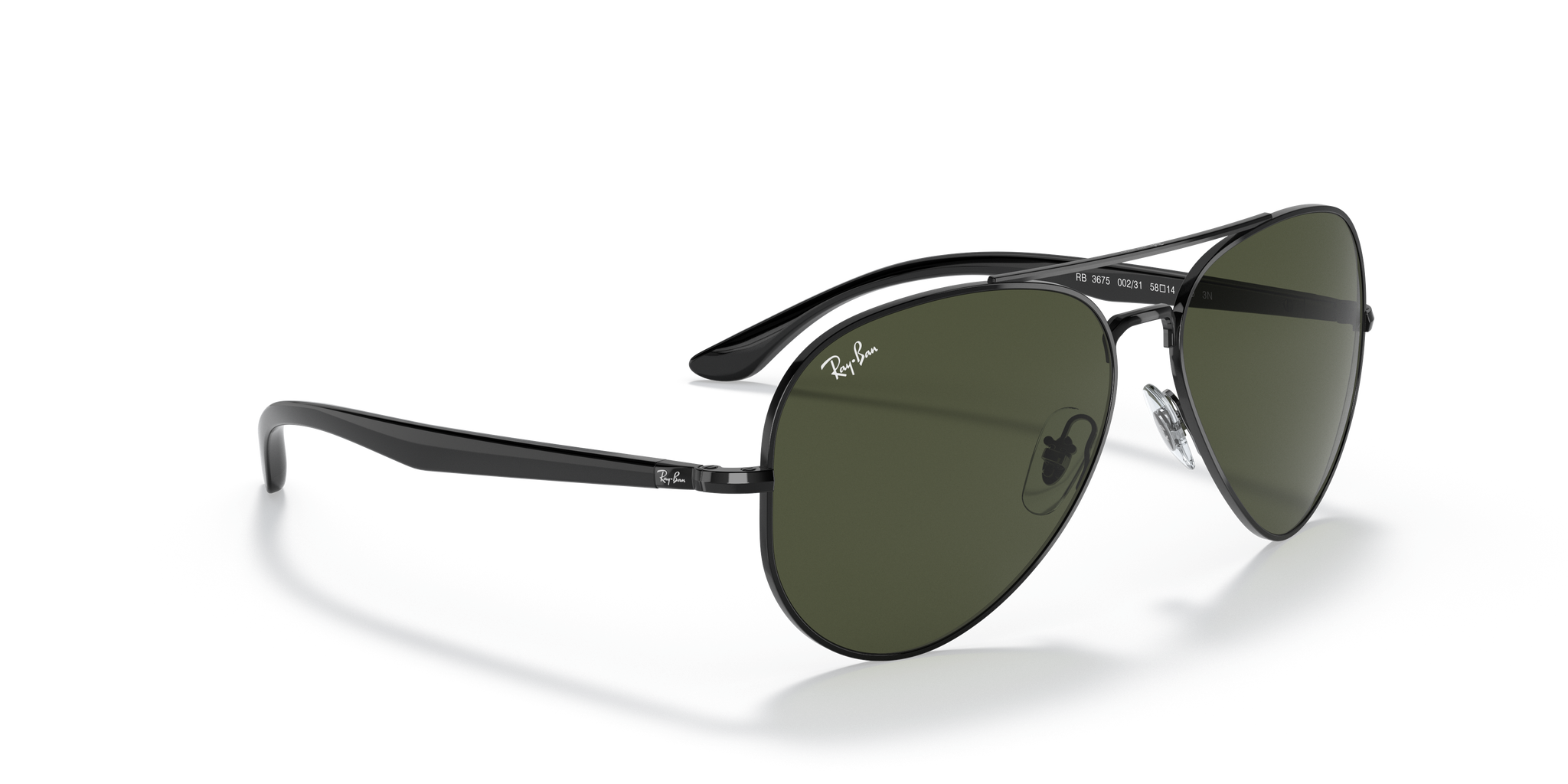 Ray-Ban 3675 002/31 58 Ekartman Unisex Güneş Gözlüğü - 4