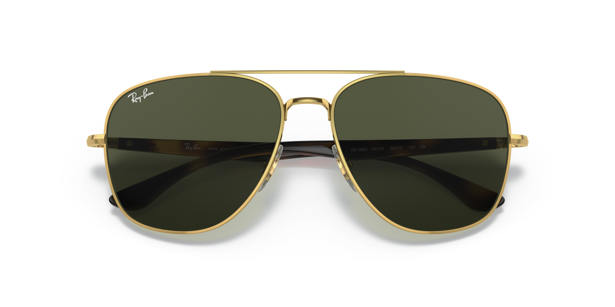 Ray-Ban 3683 001/31 59 Ekartman Unisex Güneş Gözlüğü - 6