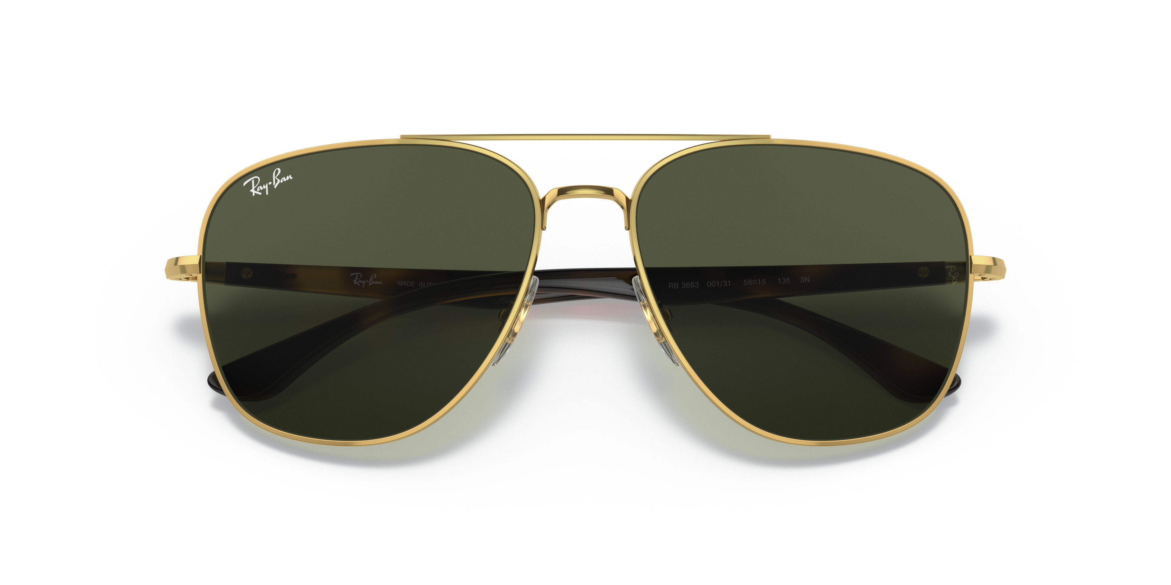 Ray-Ban 3683 001/31 59 Ekartman Unisex Güneş Gözlüğü - 6