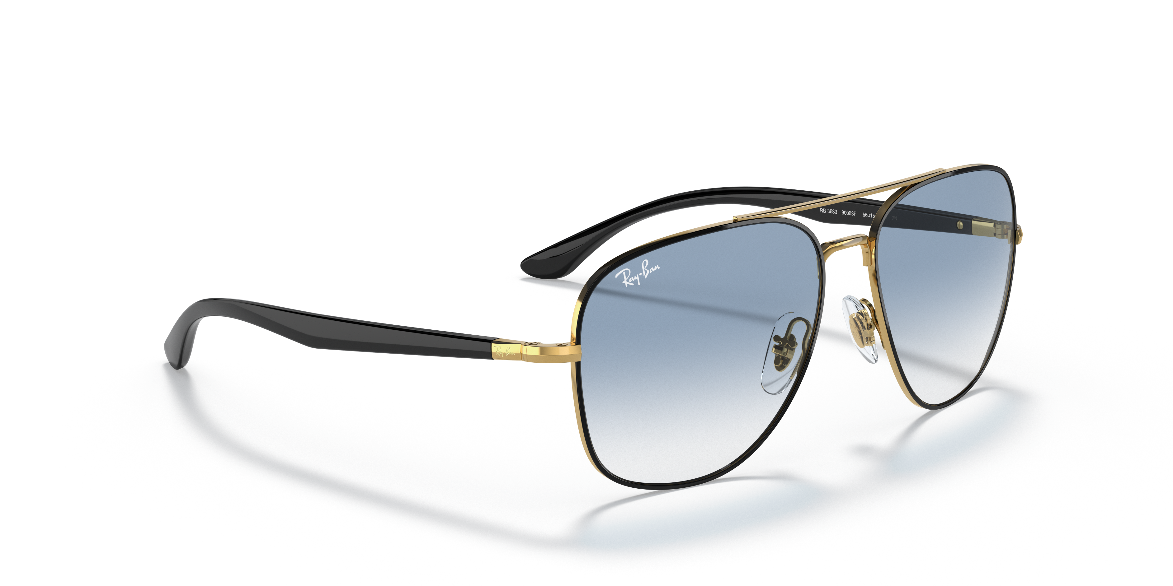 Ray-Ban 3683 90003F 59 Ekartman Unisex Güneş Gözlüğü - 4