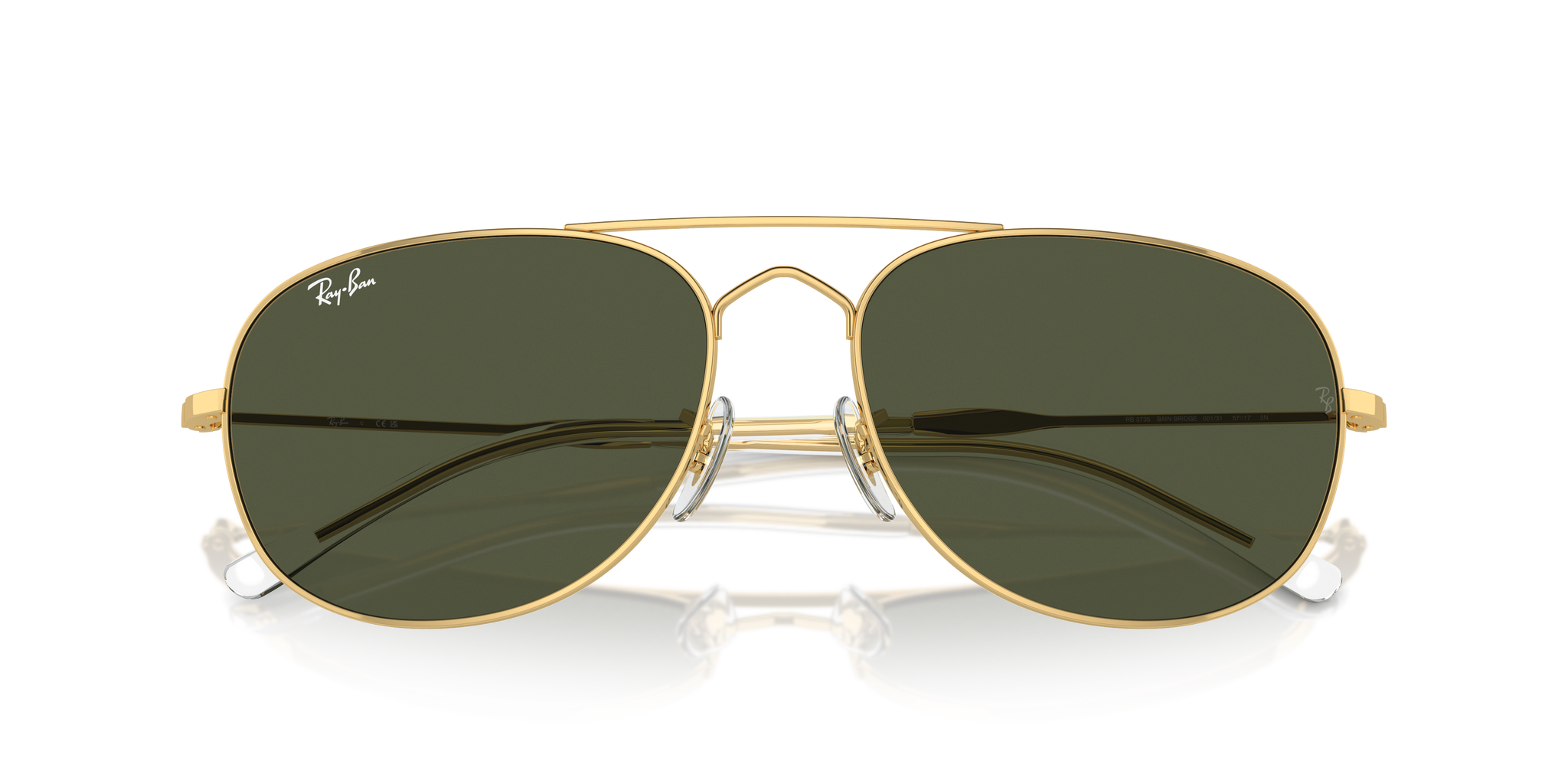Ray-Ban 3735 001/31 57 Ekartman Unisex Güneş Gözlüğü - 6