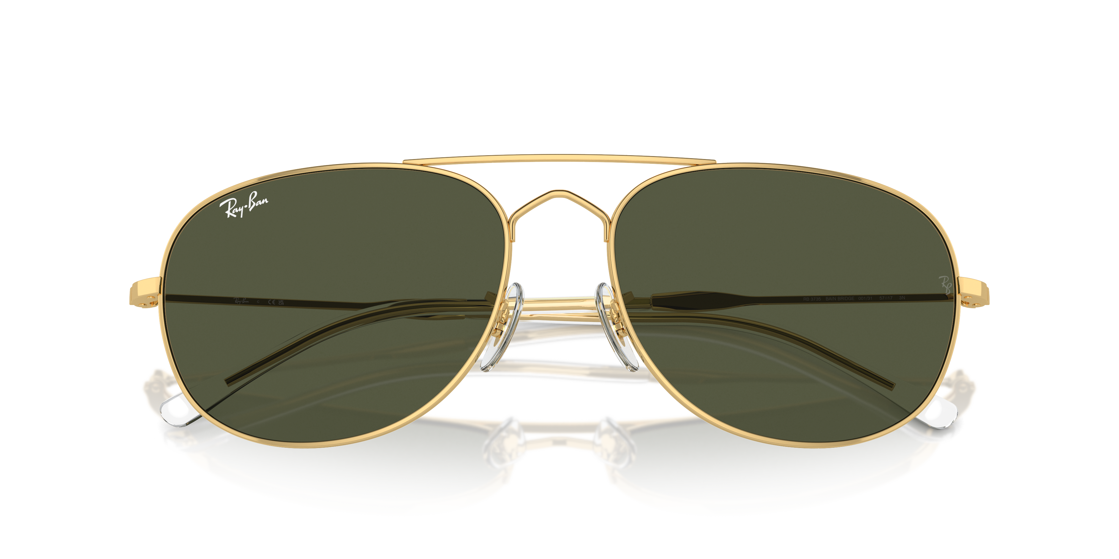 Ray-Ban 3735 001/31 57 Ekartman Unisex Güneş Gözlüğü - 6