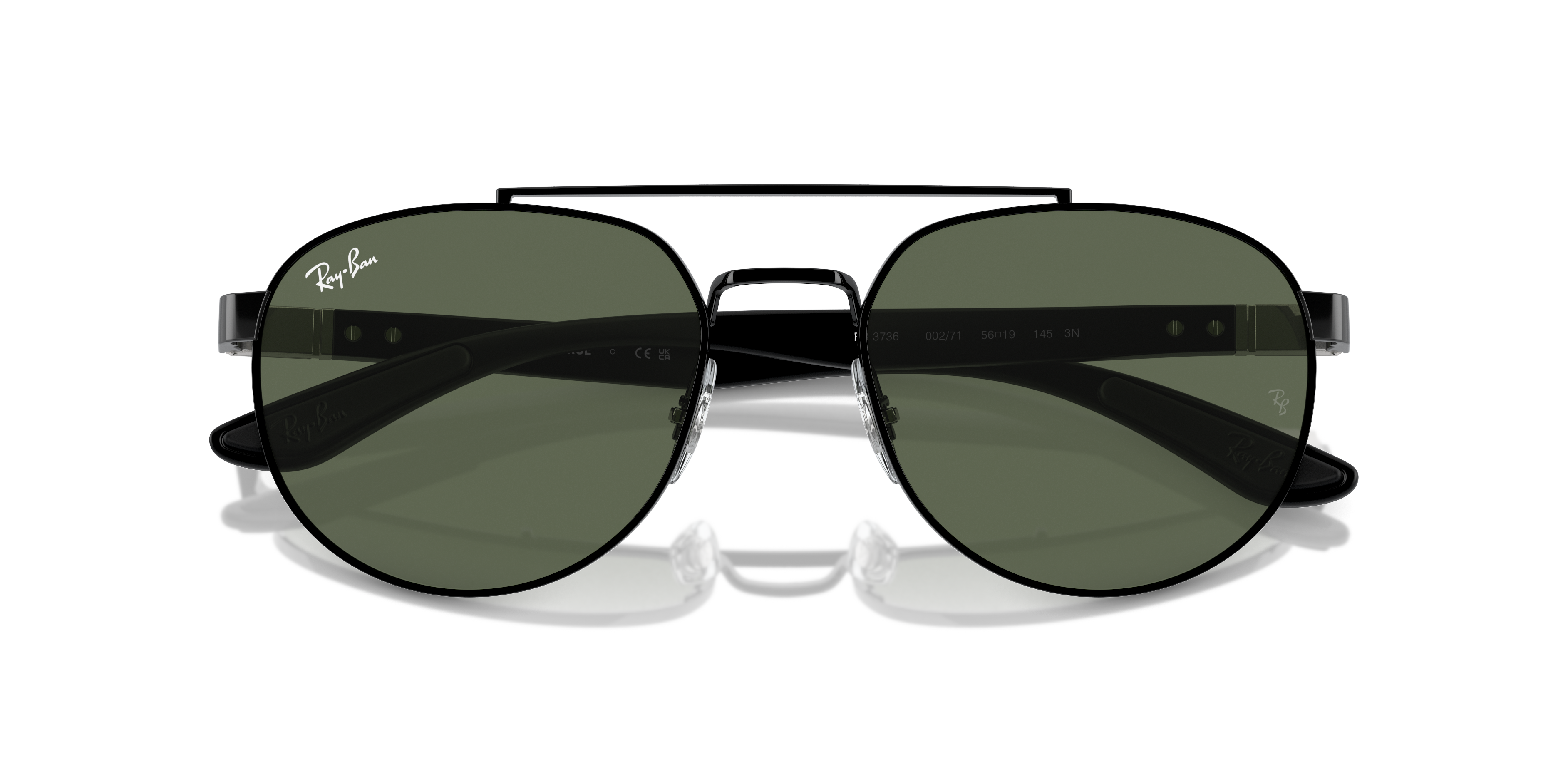 Ray-Ban 3736 002/71 56 Ekartman Unisex Güneş Gözlüğü - 6