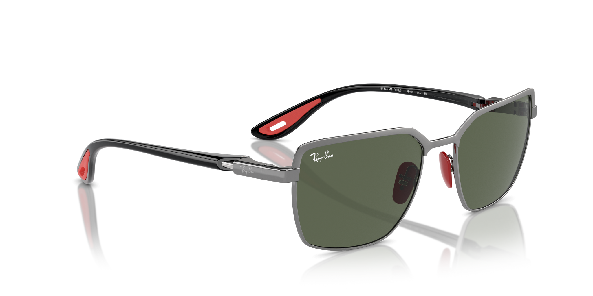 Ray-Ban 3743M F09971 58 Ekartman Unisex Güneş Gözlüğü - 4