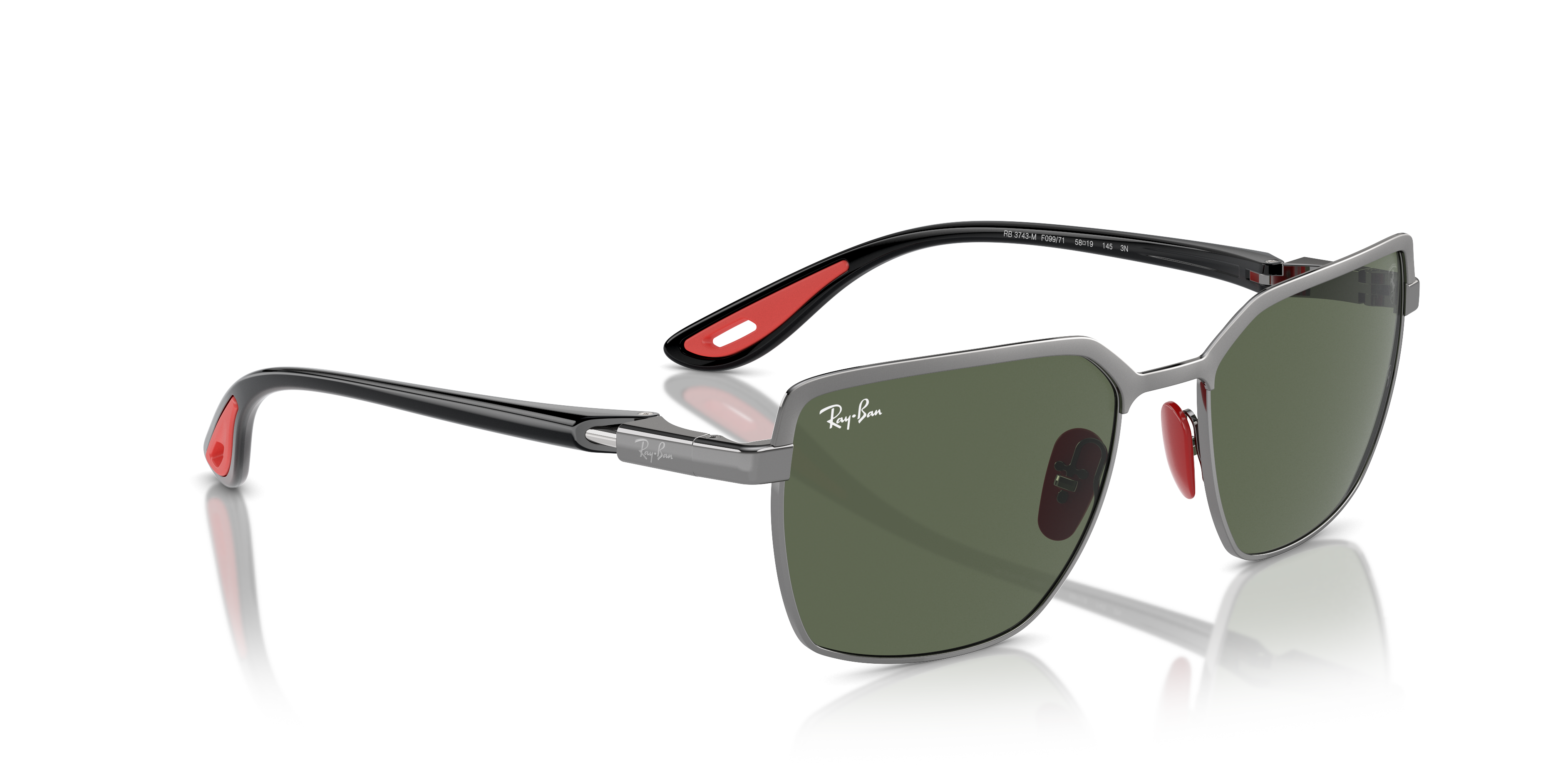 Ray-Ban 3743M F09971 58 Ekartman Unisex Güneş Gözlüğü - 4