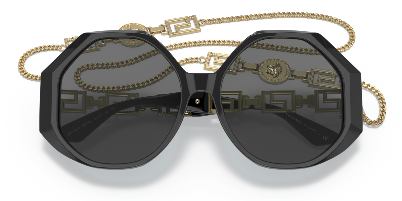Versace 4395 534587 59 Ekartman Kadın Güneş Gözlüğü - 5